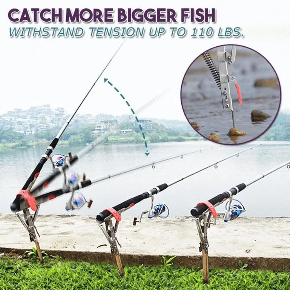 

Automatic Fishing Pole Support Pole Lifter Support Fishing Tackle Accessories Sea Pole Automatic Support