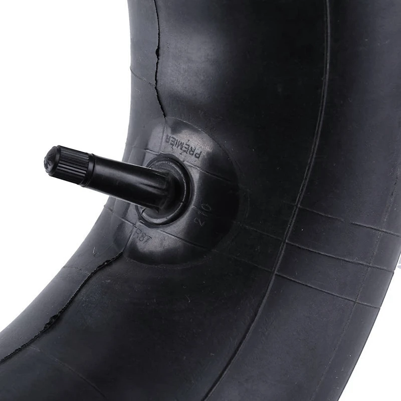 

2 PCS 13 x 5.00-6 inch Heavy Duty Inner Tube with TR-13 Straight Valve Stem - for Wheelbarrows, Mowers, Hand Trucks