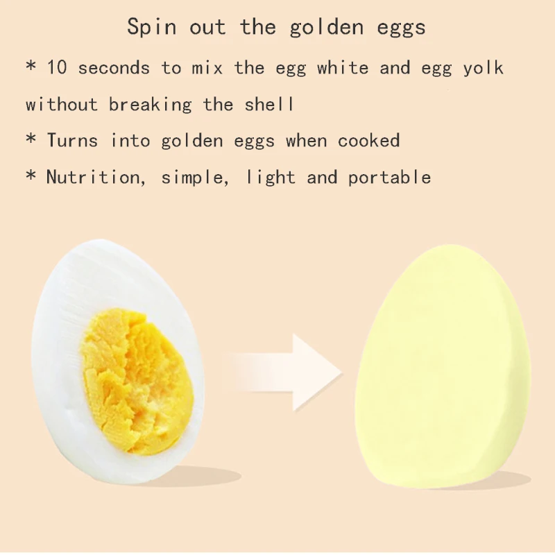 

Egg White Egg Yolk Mixer Stirrer Egg Homogenizer Beat Eggs Portable Manual Puller Egg Mixer Blender Golden Egg Kitchen Tools