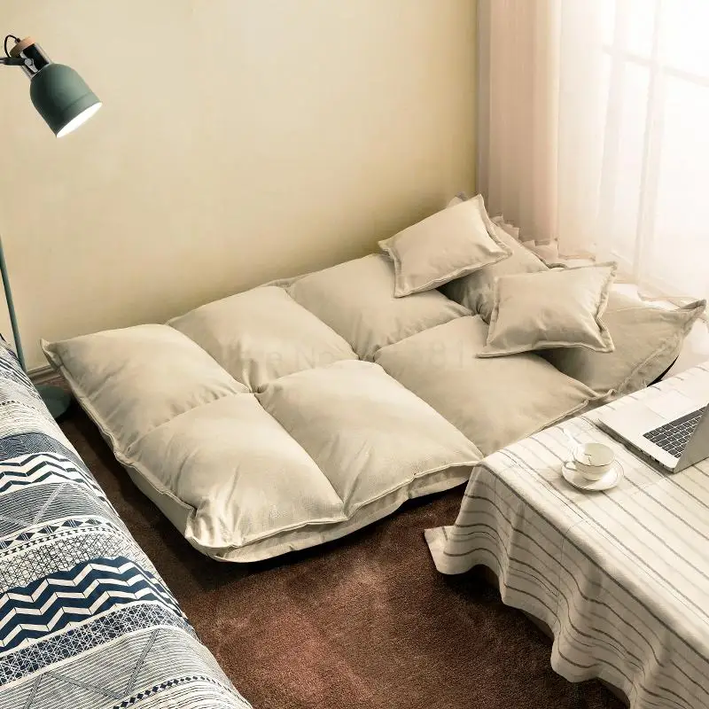 Диван шезлонг татами складной маленький диван стул двойного назначения японский