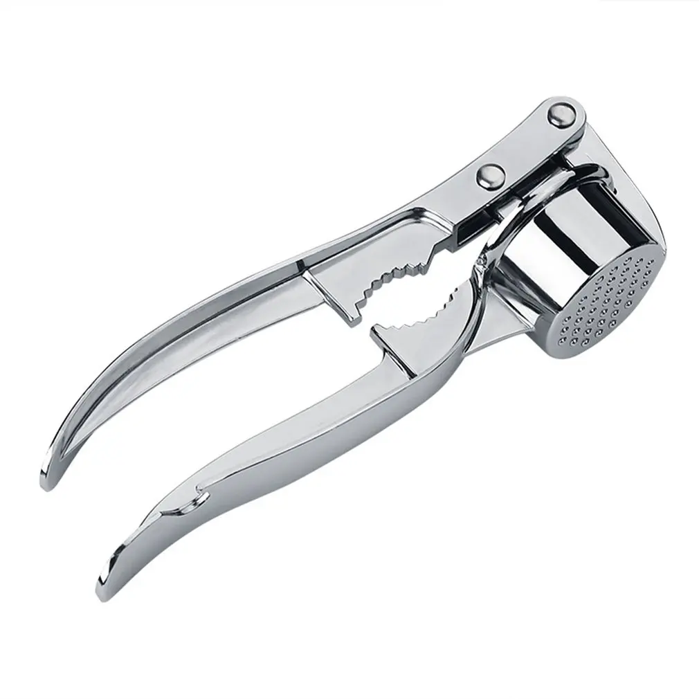 

Garlic Press Crusher Professional Garlic Squeezer Masher Kitchen Mincer Tool 304 Stainless Steel Mini Garlic Crusher