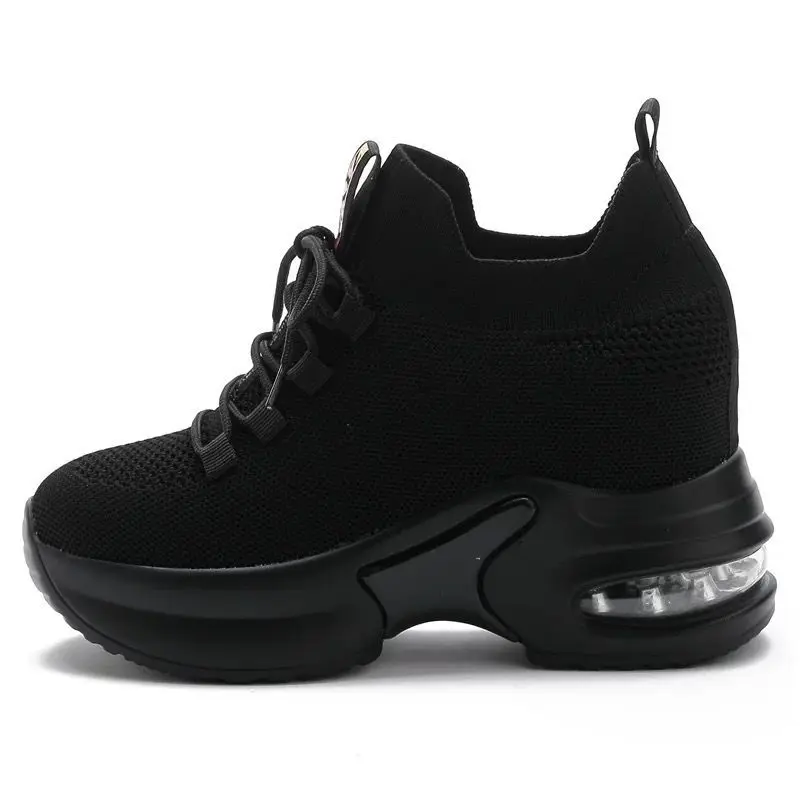 

Elevator Women's Shoes Platform 2020 Autumn New Korean Sports Fashion All-match Slim Travel Casual Shoes womens platform heels
