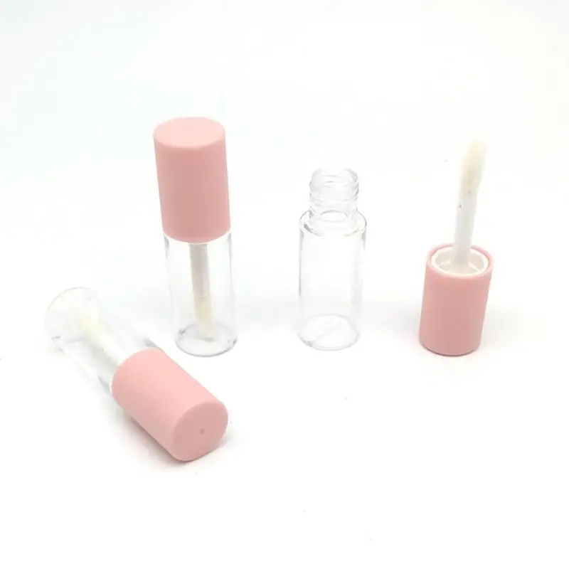 

Clear Nutritious Liquid Lipstick Tube Bow Bottle Moisturizing Lip Plumper Glaze Makeup Lip Gloss Glitter Lipstick 4Ml