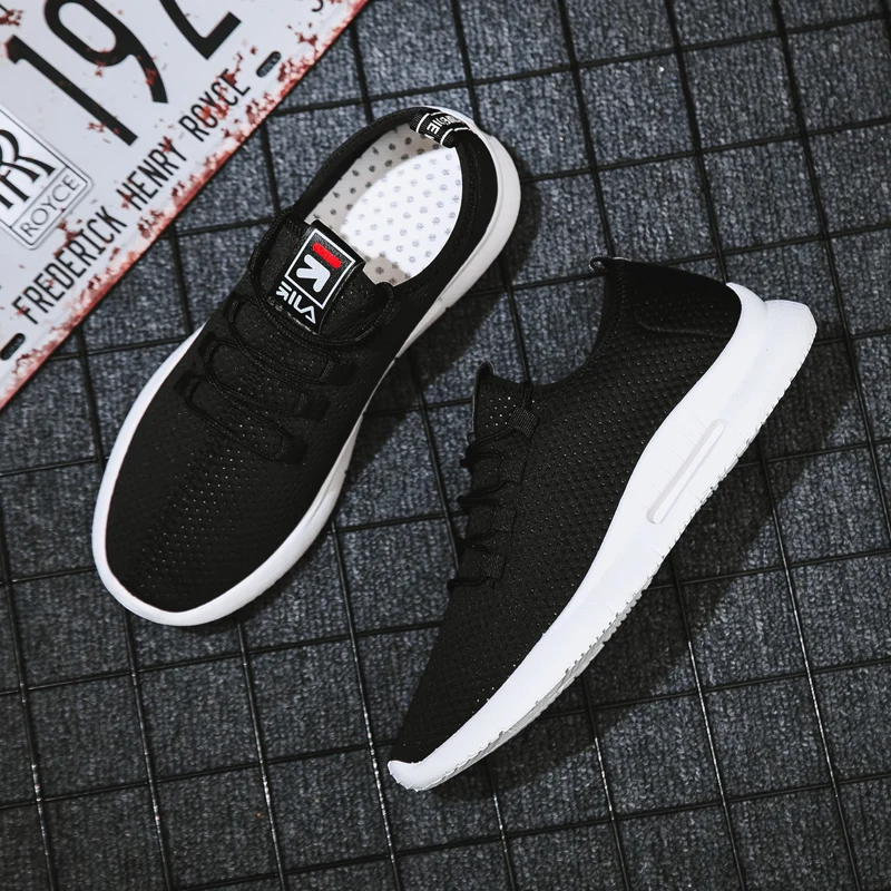 Shoes Men Sneakers Breathable Casual No-slip 2020 Male Air Mesh Lace Up Women Tenis Masculino Wholesale Sport |