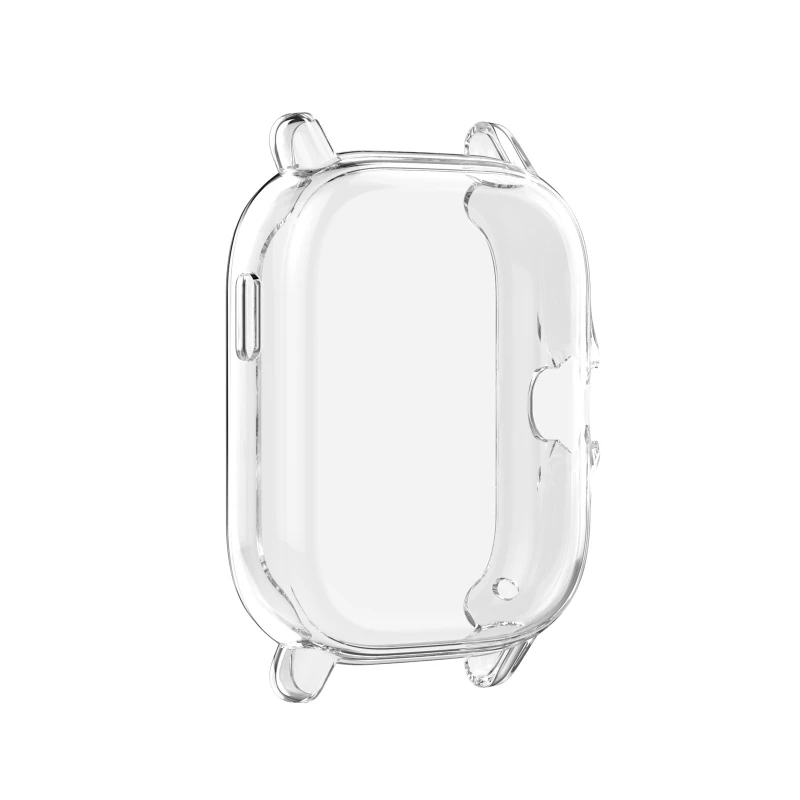 Full Coverage Protective Cover Plating TPU Case For Huami Amazfit GTS2 Smartwatch Protector Frame Shell