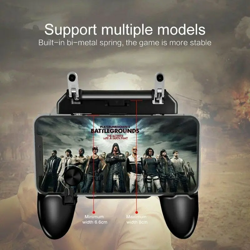 pubg controller trigger free fire control for cell phone gamepad joystick android iphone mobile game pad cellphone buttons pugb free global shipping