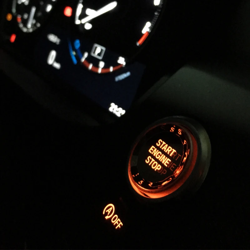 Замена Кристалл автомобиля старт стоп переключатель Крышка для BMW F30 F10 F34 F15 F25 F48 X1