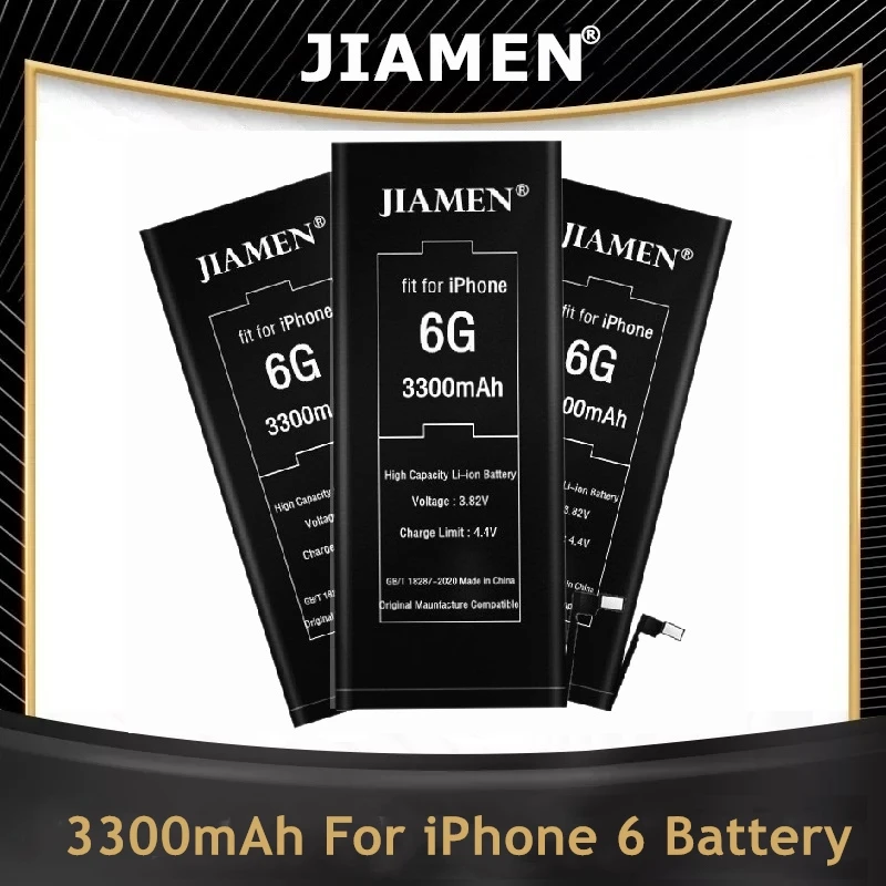 

3300mAh Original Replacement Batteries For Apple iPhone 6 Battery Call mobile phone battery for iphone 6g Bateria 0 cycle seal
