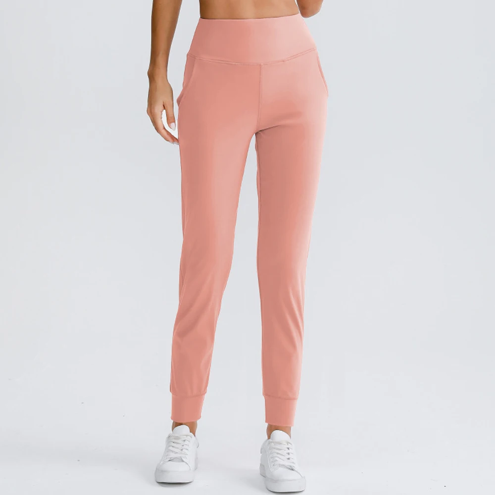 

Plus Size Fitness Running Trousers Stretch High Waist Yoga Loose Slim Leggings Women's Sports Pants