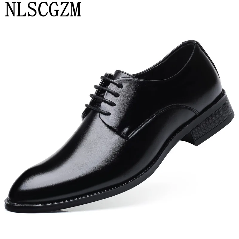 

Business Suit Formal Shoes Men Wedding Dress Oxford Shoes for Men Office 2023 Men Dress Shoes Leather Coiffeur Italian Chaussure