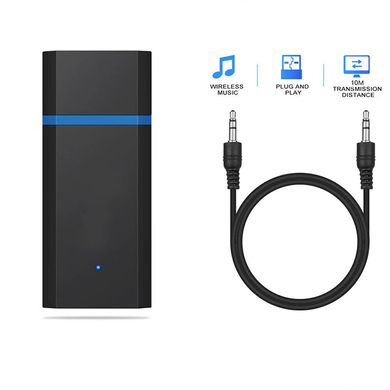 AUX разъем 2 в 1 3 5 мм USB беспроводной адаптер для приемника аудиоприемник