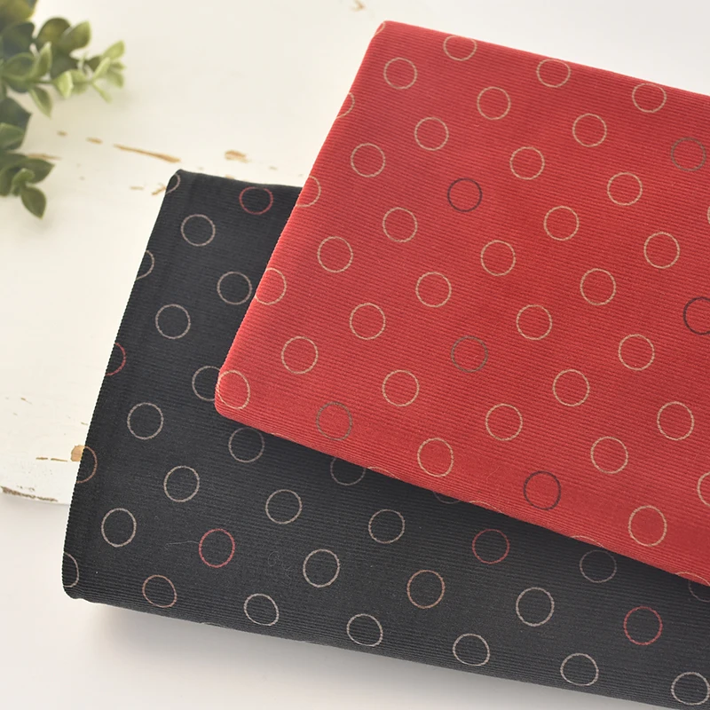 50*105 см хлопчатобумажная ткань Лоскутная для шитья лоскутного вельвет 185 г/м