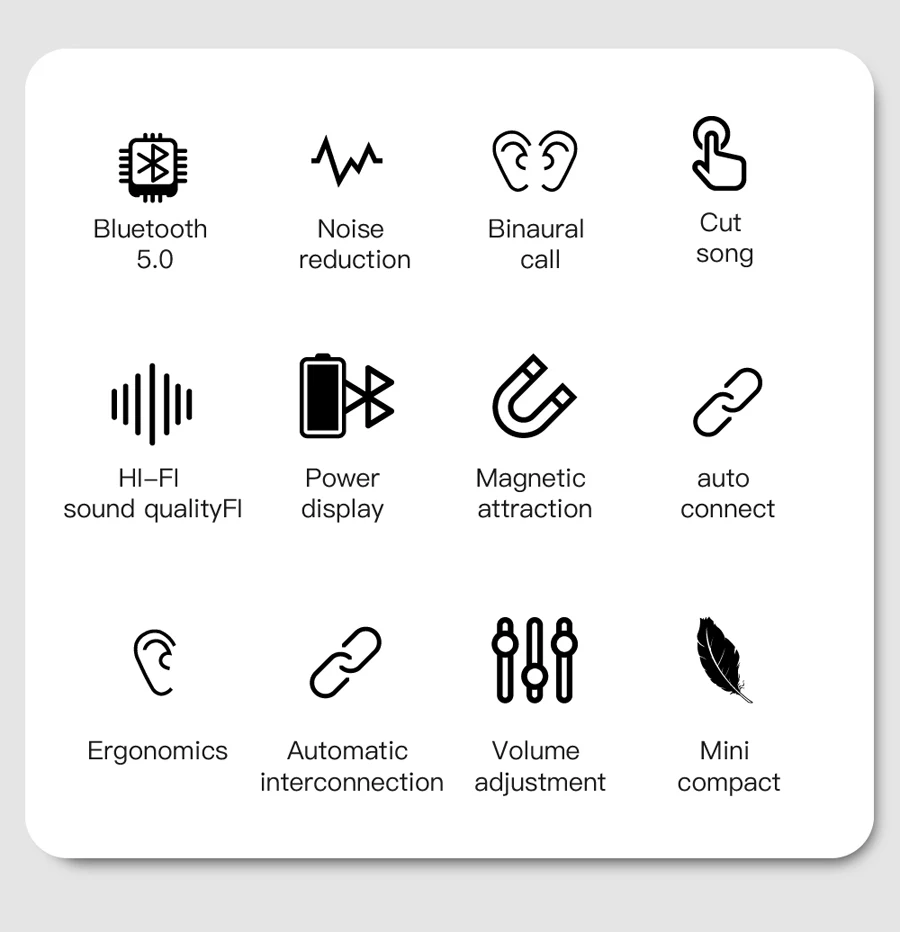 M9 TWS Bluetooth наушники беспроводные наушники 8D стерео настоящие беспроводные наушники спортивные HiFi бас гарнитура с двойным микрофоном