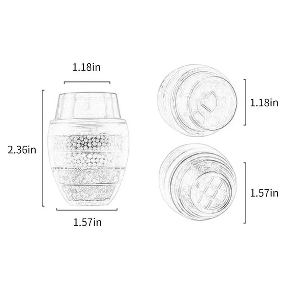 

Hot Worldwide Coconut Carbon Home Kitchen Faucet Tap Water Clean Purifier Filter Cartridge Round Tap Filter Non-woven Laye