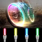Колпачки для велосипедных клапанов лампа неосветильник свет для спиц велосипедная крутая светодиодная вспышка для дорожного велосипеда MTB мотоцикла автомобиля насадка на колесо велосипедные аксессуары