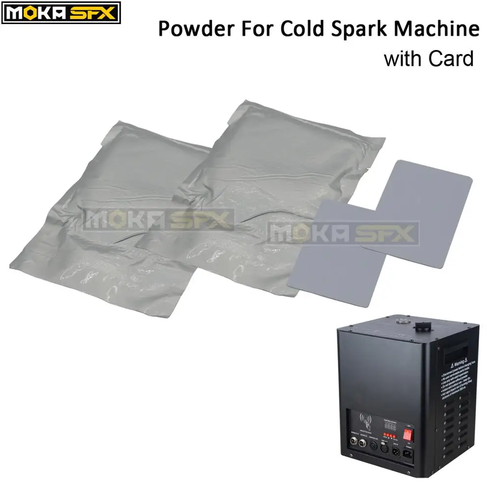 10 пакетов металлический порошок с карточкой только для этой модели сцены