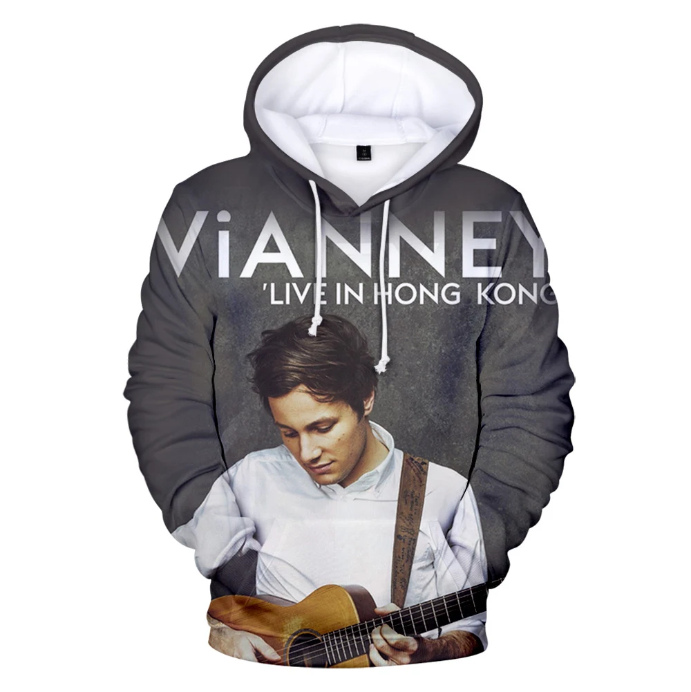 

WAMNI Vianney Hoodie Sweatshirt Hip Hop Fashion Streetshirt Hoody Sweatshirts Pullover Polyester Unisex Simple Loose Top Hot