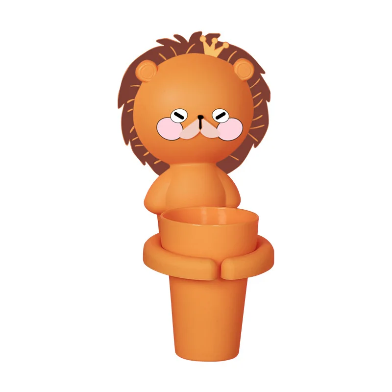 

Настенный стеллаж для ванной комнаты с милыми мультяшными животными