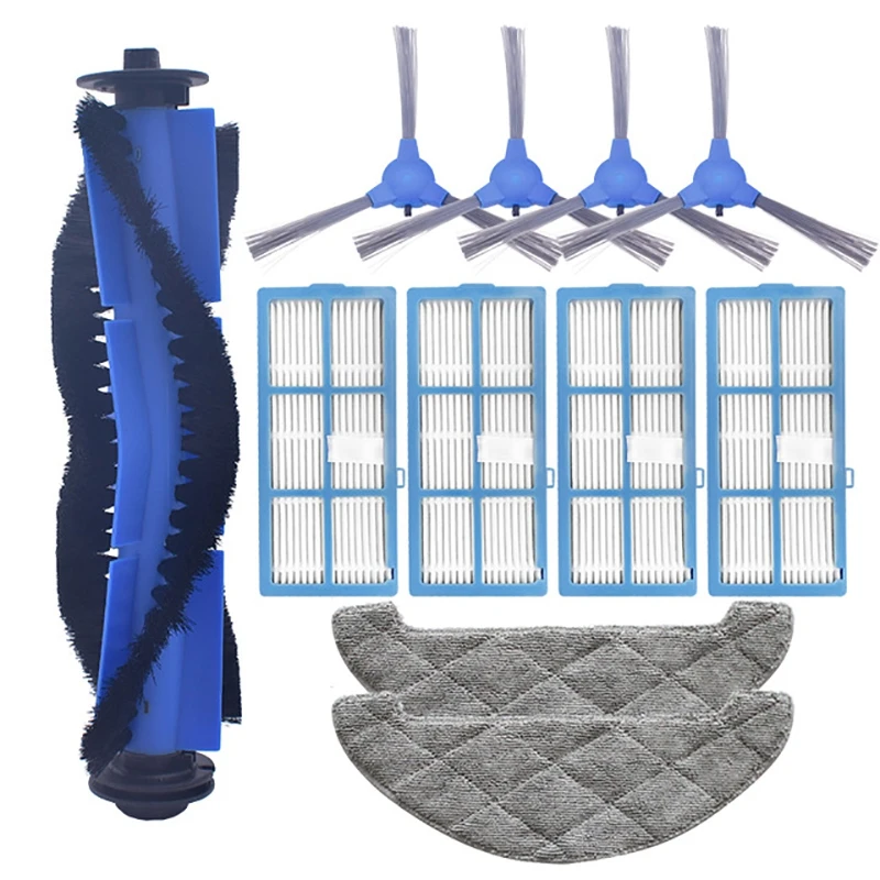 

Side Brush Mop Cloth Hepa Filter Rags Main Brush Roll Replacement for Proscenic 850T Robotic Vacuum Cleaner Parts