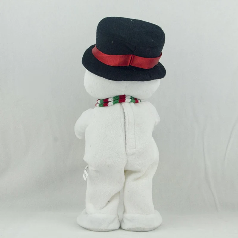 Электрическая Рождественская шляпа Санта-Клауса музыкальная Мягкая кукла