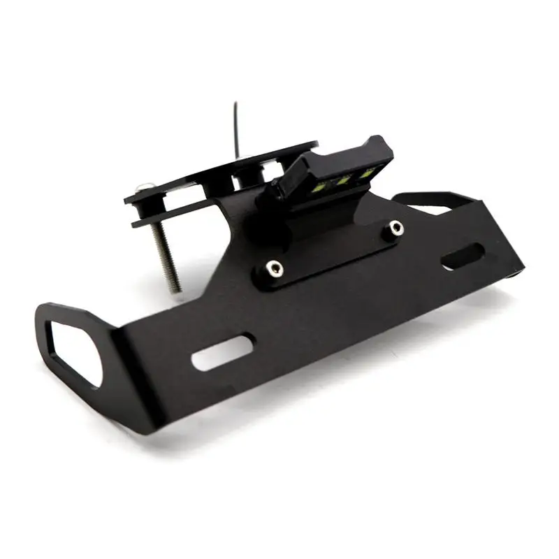 Мотоцикл складной держатель номерного знака лицензионный кронштейн ХВОСТ Tidy