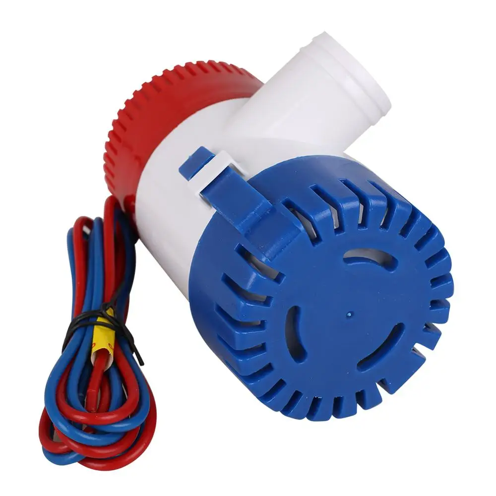 Электрический морской погружной водяной насос с переключателем для лодок 1100