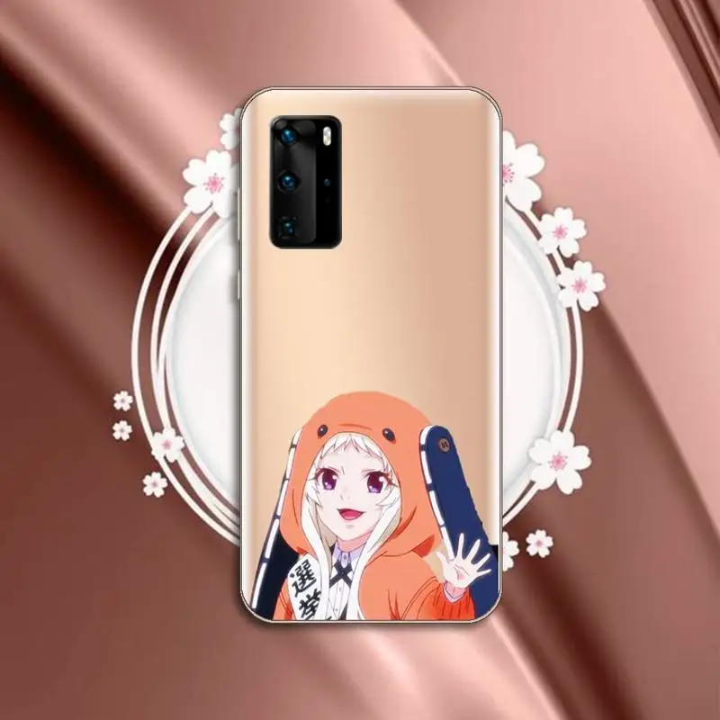 

Kakegurui Jabami Yumeko Japanese Anime high quality Phone Case shell Transparent for Huawei P honor 8 10i 20 30 40 smart 2019
