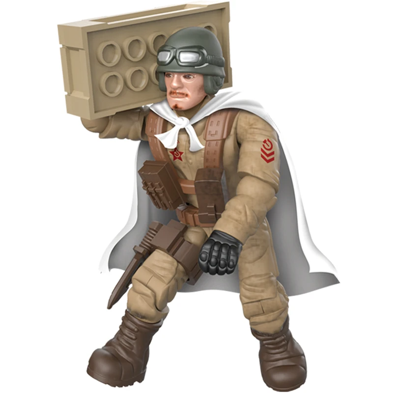Блоки 2-ой мировой войны WW2 военный Советского Союза солдат городская полиция SWAT