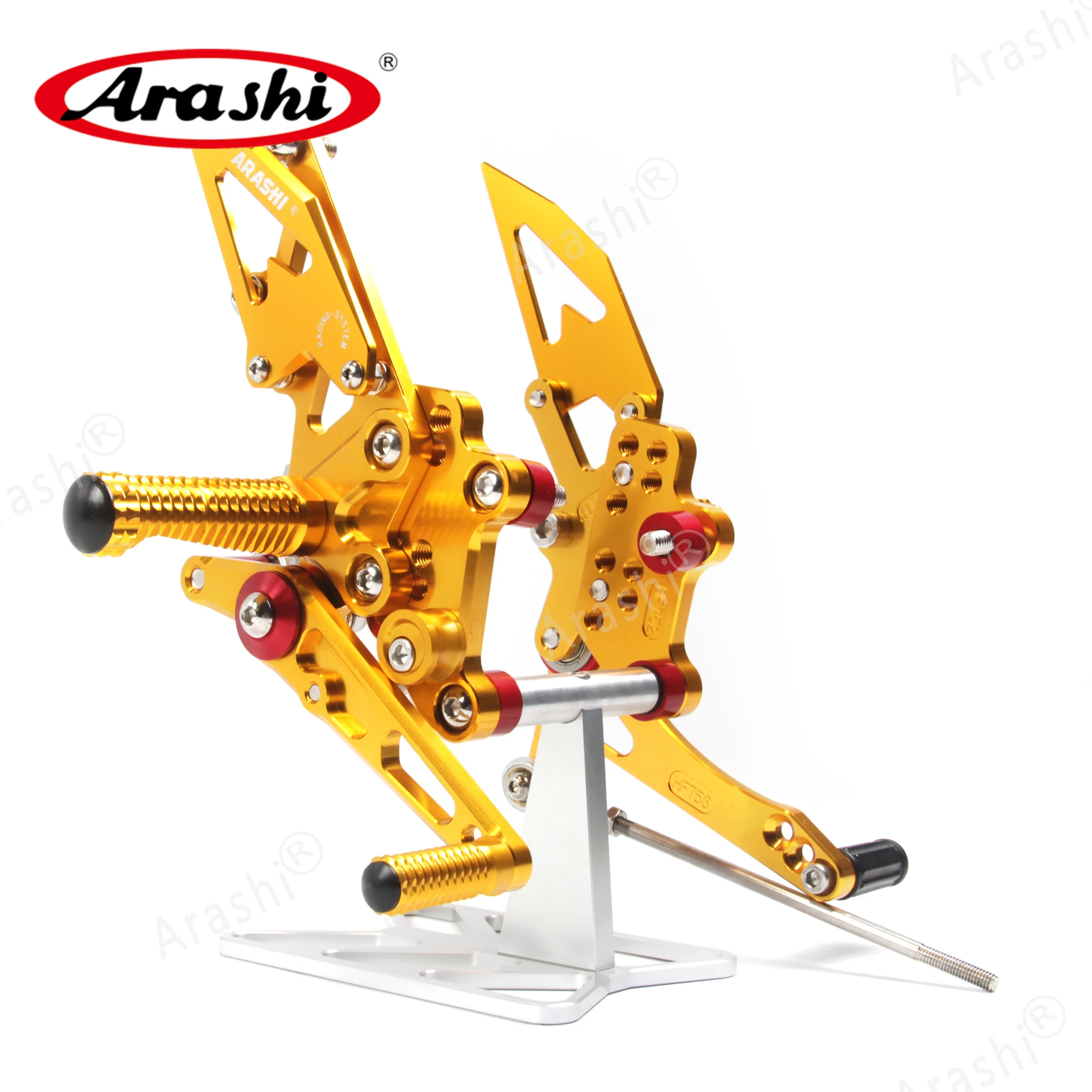 Подставка для ног Arashi NINJA300 2013 2017 с ЧПУ KAWASAKI NINJA 300 2014 2015 2016 EX300B EX300A SE|Подставки под