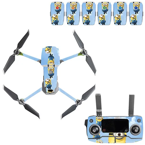 Граффити наклейка Skins Комплект для DJI Mavic 2 Drone Body sticker пустынный камуфляж наклейки аксессуары для кожи Mavic 2 PRO/Zoom