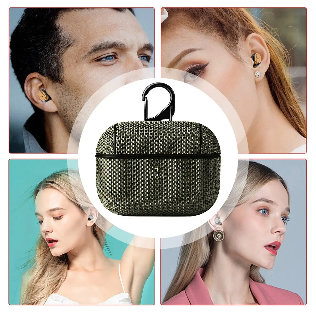 

Nylon Cases Protective Wireless Business Simple Colorful Cover Dirt-resistant Waterproof For Airpods 1/2 For Airpods Pro