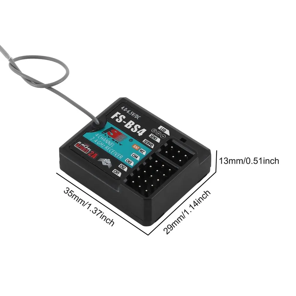 FS-BS3 Receiver With Stable System For FS-GT2 FS-GT2B FS-GT3B RC Transmitter Fine Workmanship |