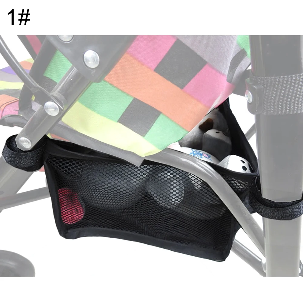 New born Baby Stroller Pram Bottom Basket Pushchair Buggy Shopping Four hooks Loops Storage Organizer Bag | Мать и ребенок