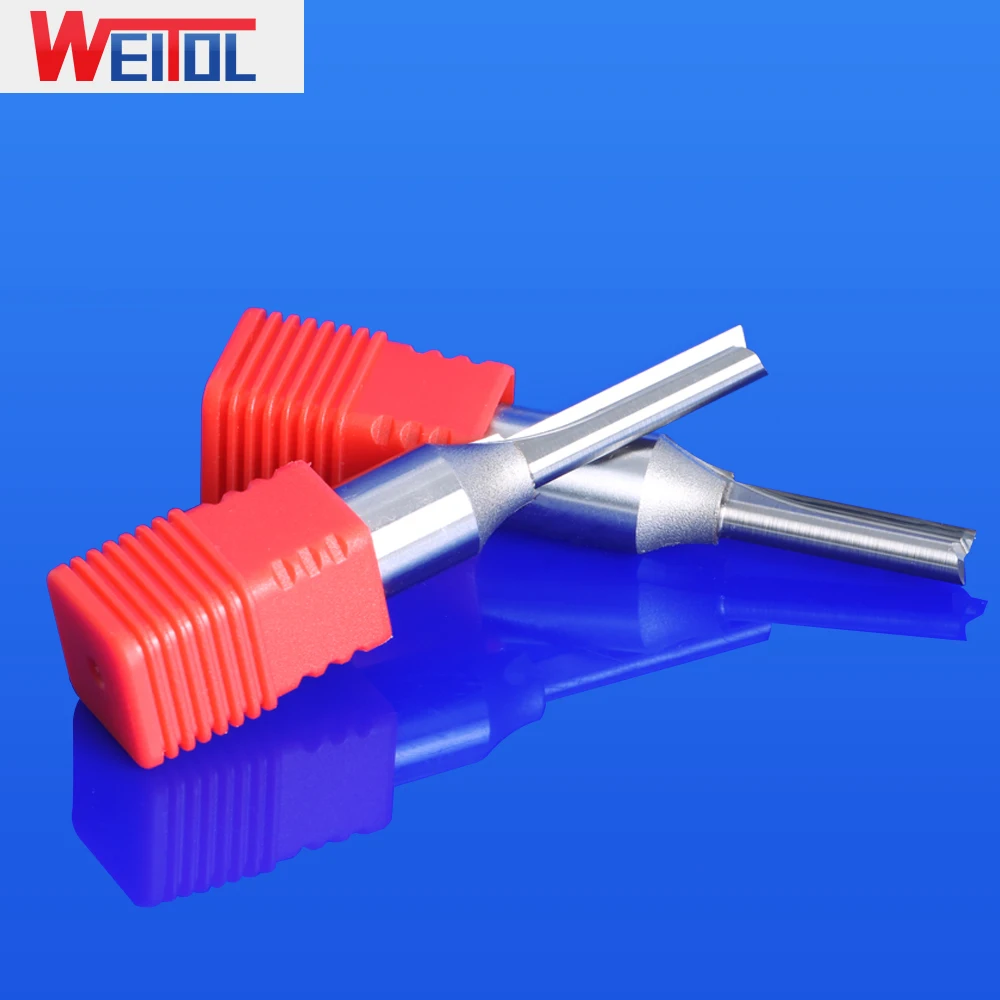 WeiTol 1 шт. Вольфрамовая сталь 1/2 дюйма TCT фреза с прямым хвостовиком резьба по