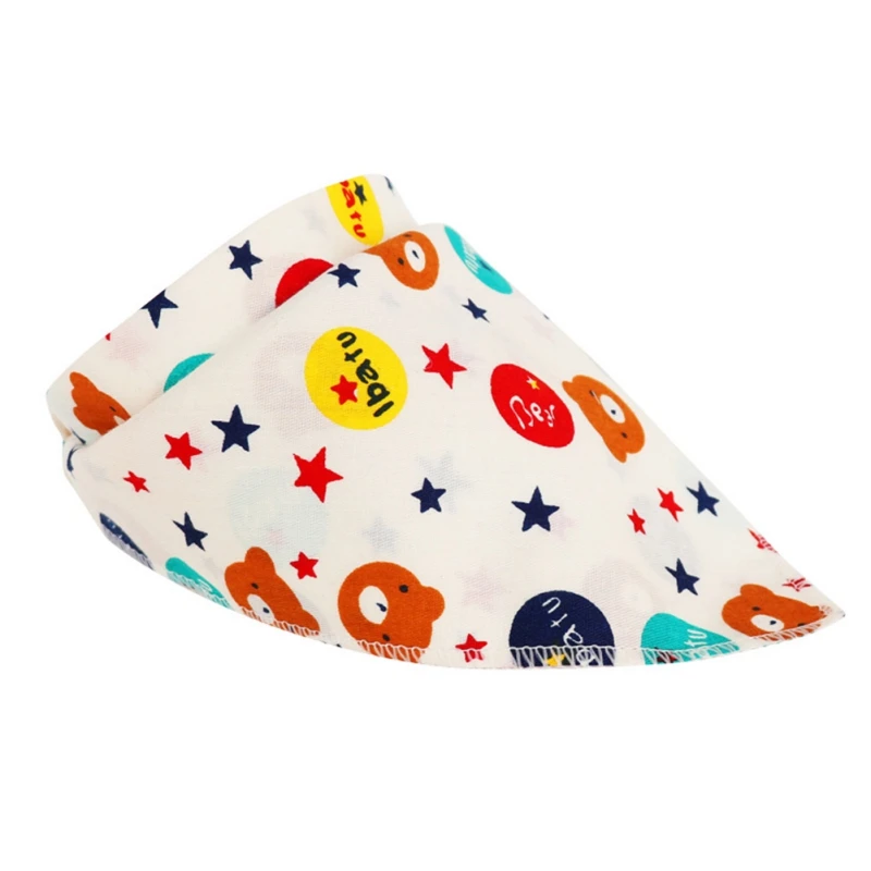 2019 детские товары с милым рисунком треугольник слюнявчик полотенце хлопок