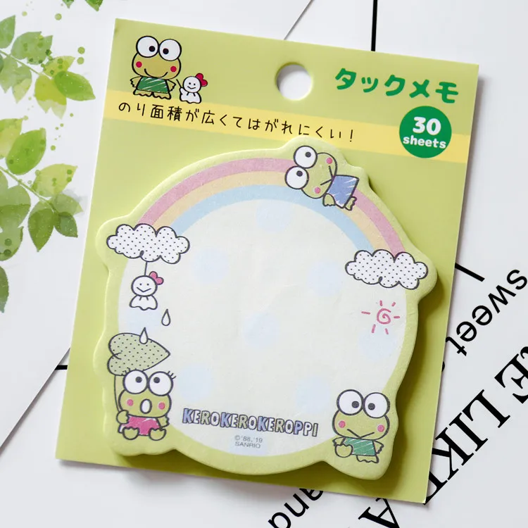 1 шт. милые Мультяшные наклейки в форме мелодии оставьте сообщение блокнот