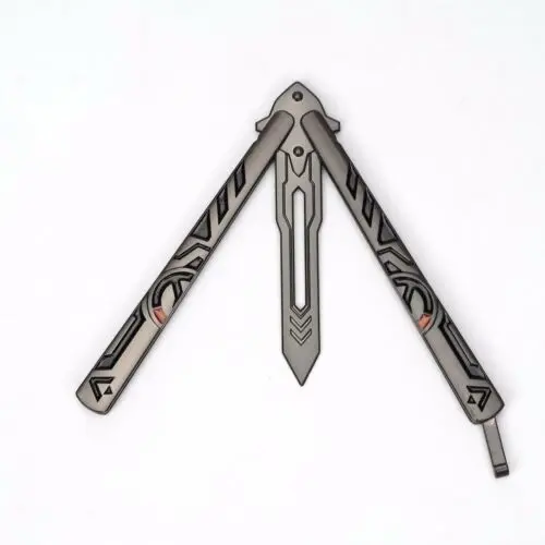 Тренировочный нож Balisong Butterfly металлический стальной ящик для тренировок подарки