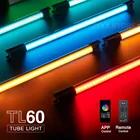 Световая трубка Godox TL60 RGB Pavotube, уличная ручная подсветка световая палка с дистанционным управлением через приложение для видеосъемки