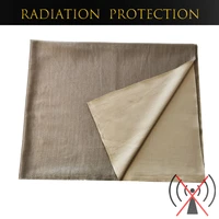 silver fiber cotton blended fabric for clothing antibacterial reduce radiation emf shielding soft knitted cloth stretch