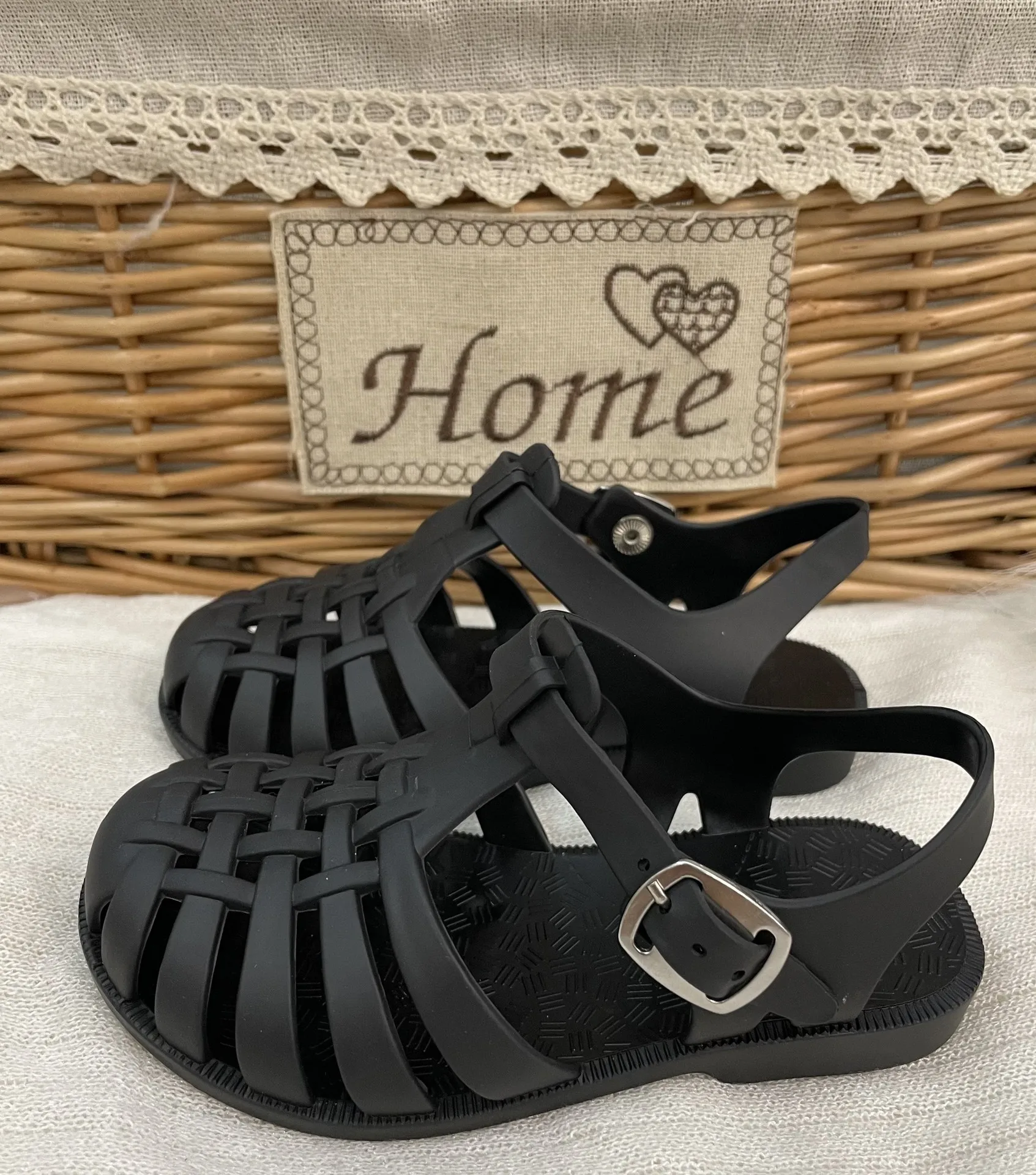 Sandalias de gladiador para beb&eacute;, zapatos transpirables ahuecados de Pvc, zapatos de verano para ni&ntilde;os, sandalias de playa a la moda para ni&ntilde;os y ni&ntilde;as 2021-5