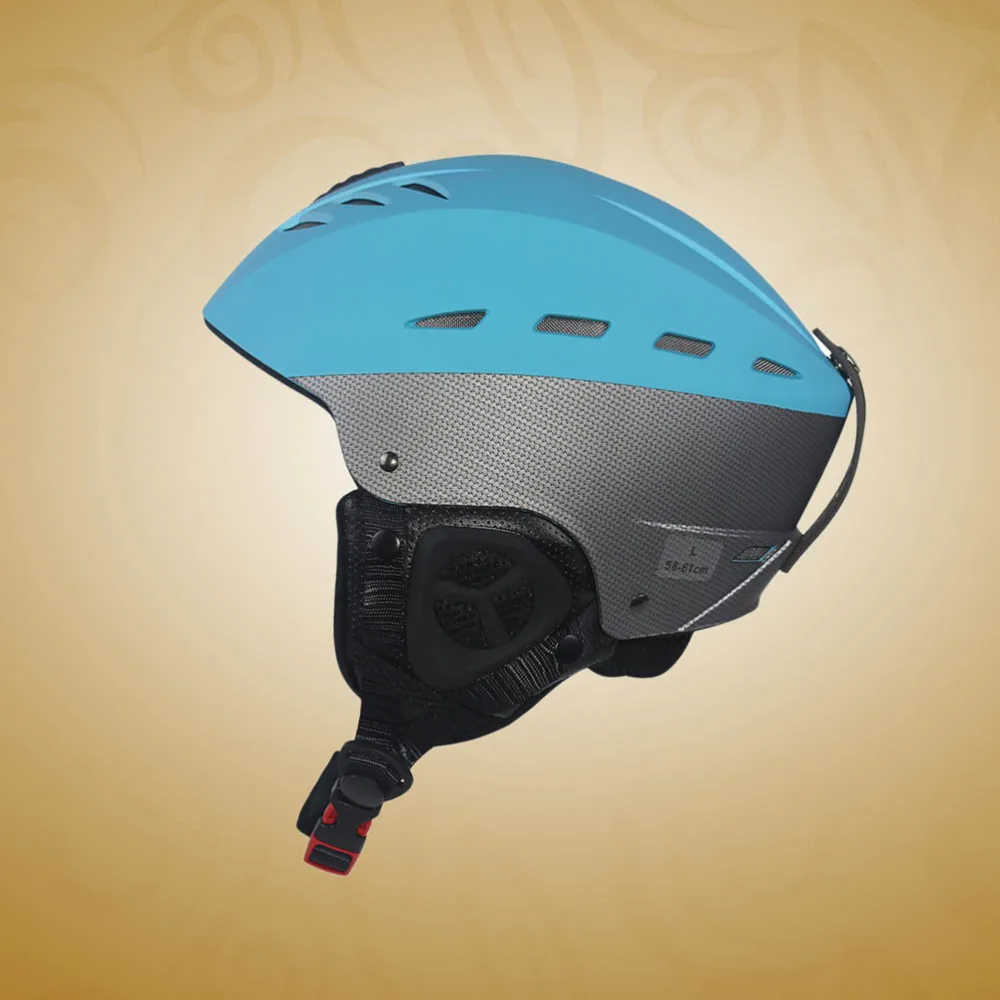 

Ski Helmet Snowboard Helmet Men Skating Skateboard Skiing Helmet Size (Black)