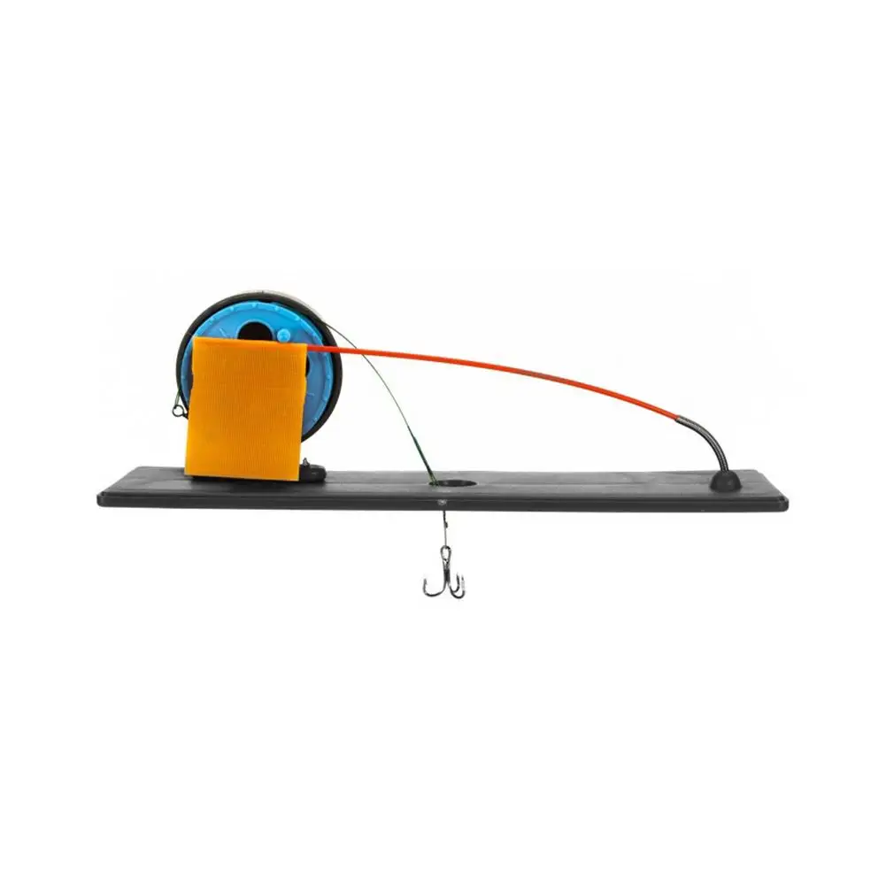 

Ice Fishing Tip-up Portable Winter Ice Fishing Rod Tip Up With Flag Pole And Dragon Wire Portable Winter Fishing Accessories F