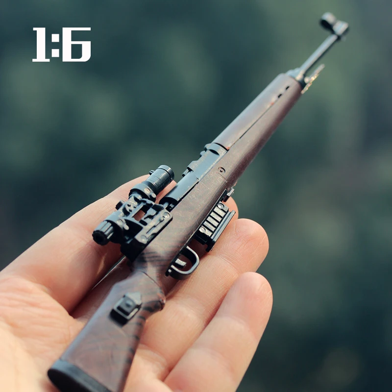 G43 1:6 пистолет модель пластик собрать оружие солдата для 1" фигурка 98 к G43 винтовка тип 38 крышка M200 снайперская винтовка игрушка для ролевых игр орнамент - Цвет: G43