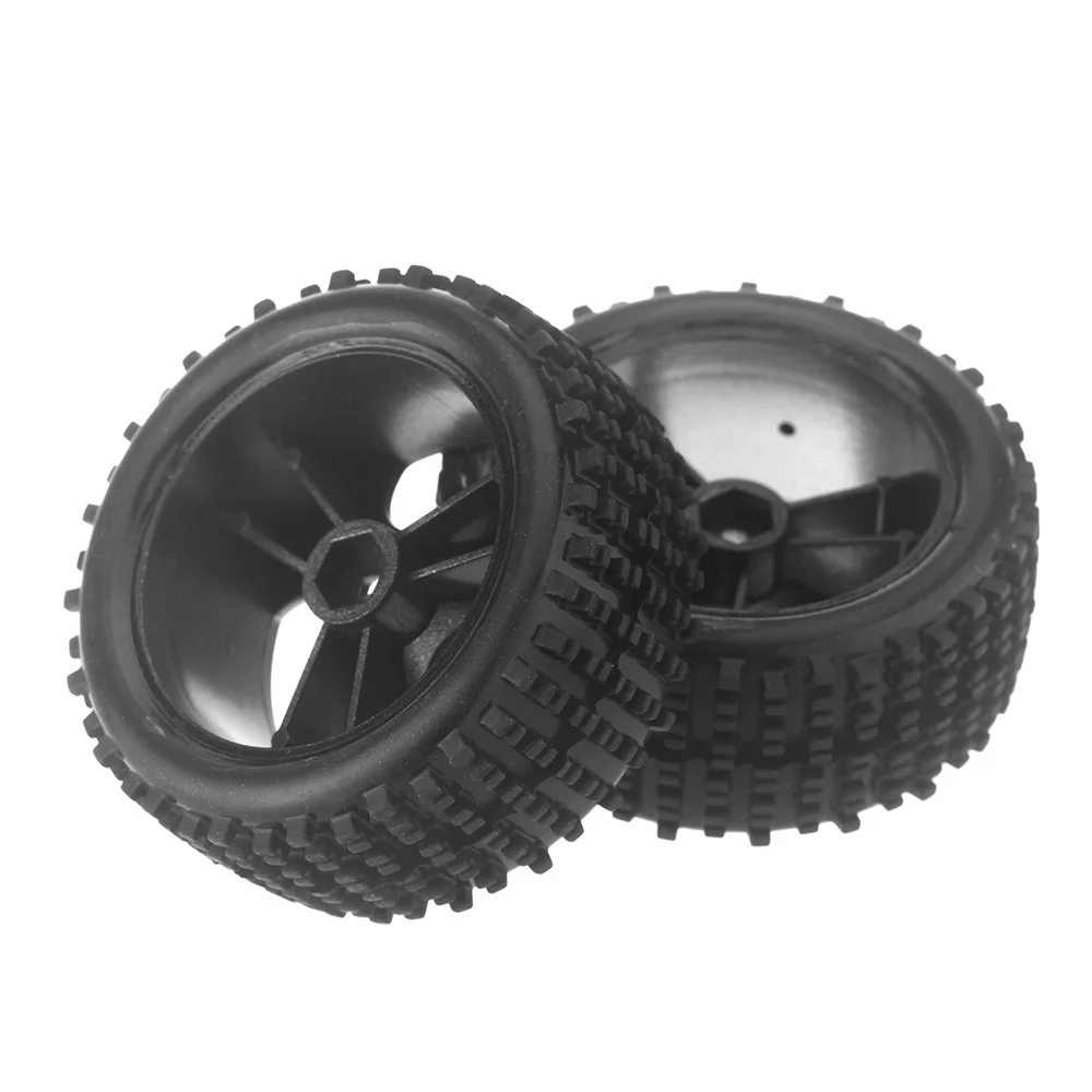 

Hot Sale RC Accessory 1 Pair Original Wltoys A959 RC Car Tire for 1/18 Remote Control Cars RC Toys Replacement Parts