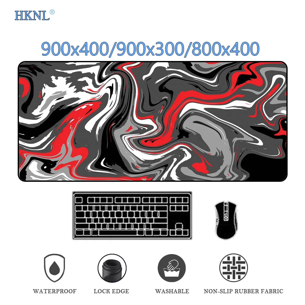 

Art Strata Liquid Mouse Pad Xxl Large Gaming Mousepad Company Gamer Stitching Deskmat PC Keyboard Keyboard Carpet Non-slip Mat