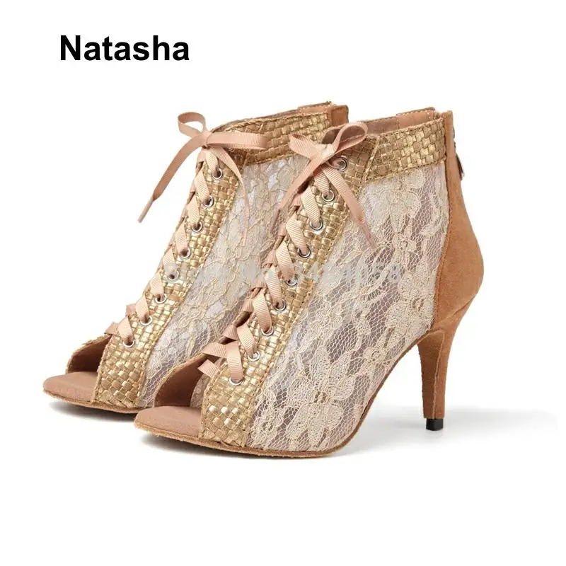 Танцевальные ботинки на высоком каблуке для женщин и взрослых|Обувь танцев| |