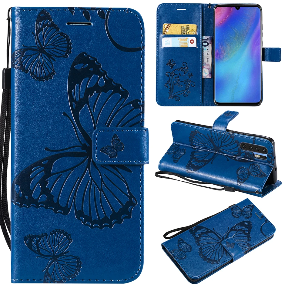 Кожаный чехол-бумажник с откидной крышкой для Huawei P30 Pro P20 Lite P10 P9 mini P8 задняя крышка