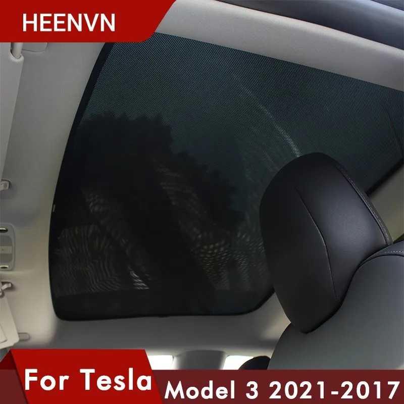 2021 Model3 güneşlik araba güneşlik arka ön güneş gölge Tesla modeli 3 2021 aksesuarları çatı tavan penceresi tonları koruyucu