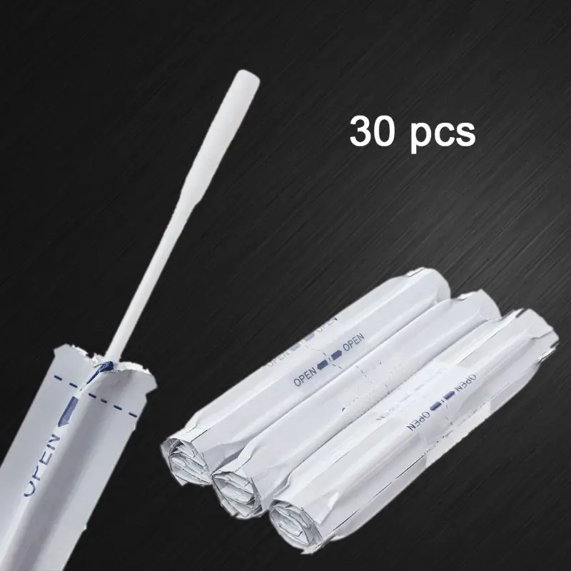 30Pcs/Box Wet Alcohol Cotton Swabs Double Head Cleaning Stick For IQOS 2.4 PLUS 3.0 LIL/LTN/HEETS/GLO Heater | Электроника