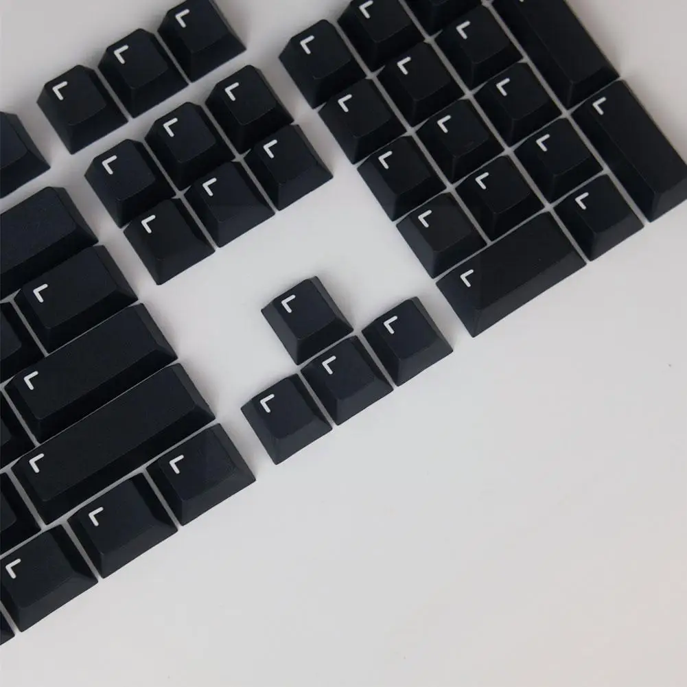 

1 set GMK Black Pixel Keycaps PBT Dye Sublimation Key Caps Profile Keycap for GH60; GK61; GK64; 68; 84; 87; 96; 980; 104 B0P8